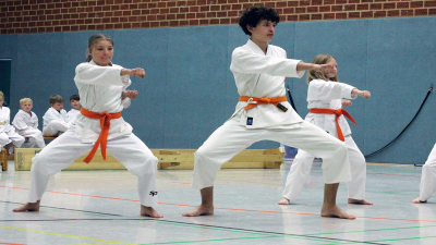 Große Karate-Prüfung: Frische Farbe für 95 Seelzer Karateka