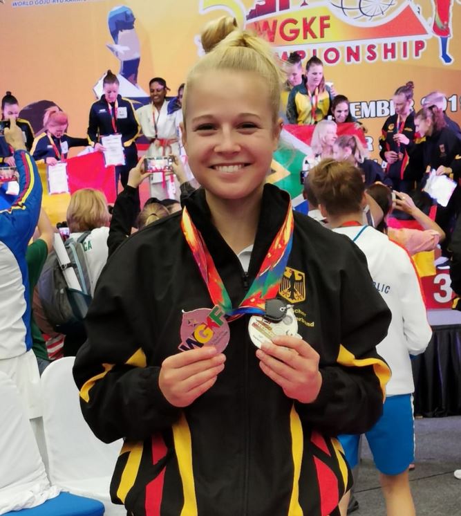 Jasmin Walther gewinnt Silber und Bronze beim World-Cup in Malaysia